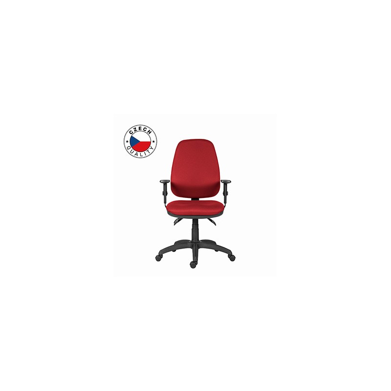Powerton Ergonomiczny fotel biurowy Anna, Czerwony