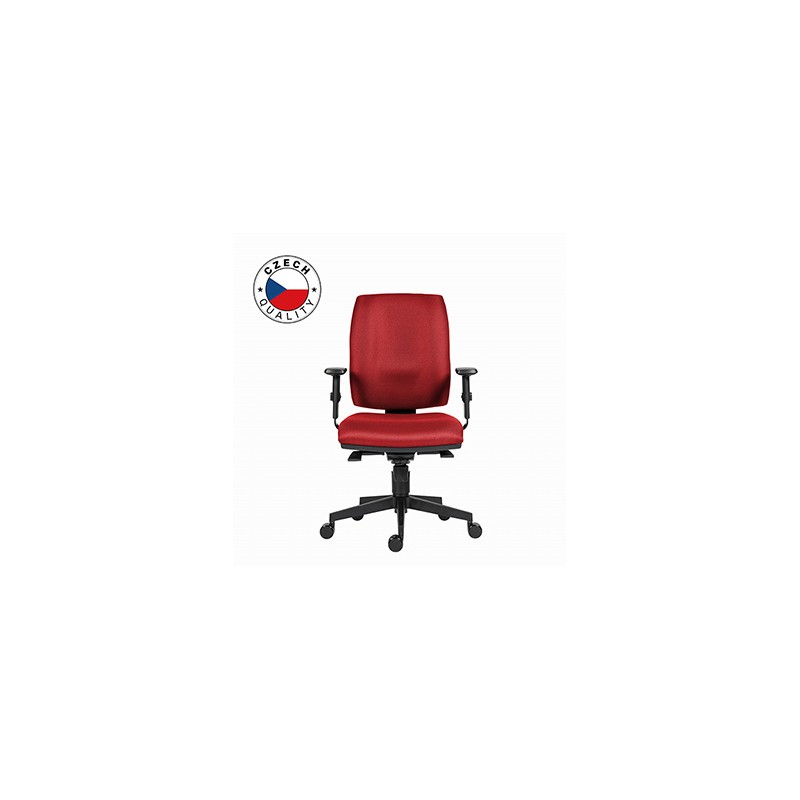 Powerton Ergonomiczny fotel biurowy Hana, Czerwony
