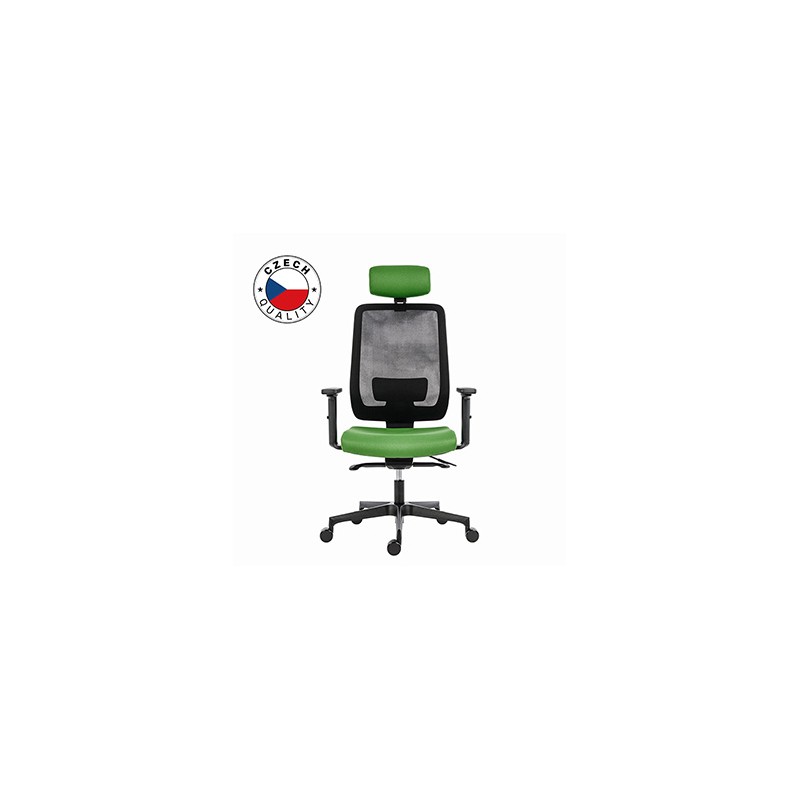 Powerton Ergonomiczny fotel biurowy Lucie, Zielony