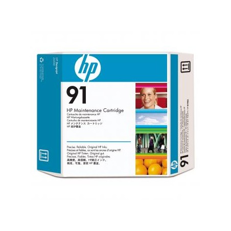 HP oryginalny głowica drukująca C9518A, HP 91, black