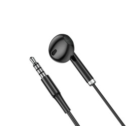 WIWU słuchawki przewodowe EB312 jack 3,5mm czarne
