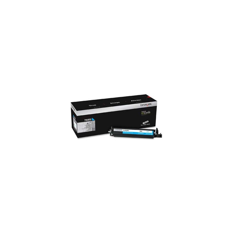 Lexmark oryginalny developer 70C0D20, cyan, 40000s