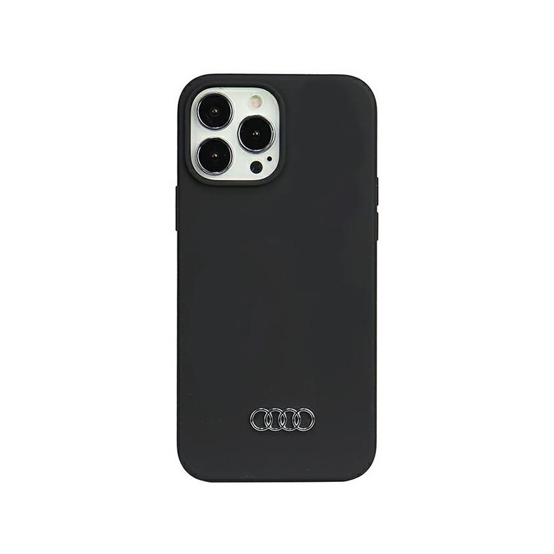 Audi nakładka do iPhone 13 Pro Max 6,7&quot AU-LSRIP13PM-Q3/D1-BK czarna hard case Silicone