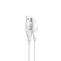 XO kabel NB238 USB - Lightning 1,0 m 2,4A biały