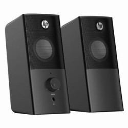 HP głośniki DHS-2101, 2.0, 6W, czarny, regulacja głośności, stołowy, 3,5 mm jack (USB)