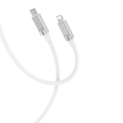 XO kabel NB-Q252A USB-C - Lightning 1,0 m 27W biały