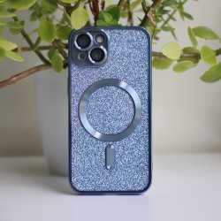 Nakładka Glitter Chrome Mag do iPhone 14 Pro 6,1&quot niebieska