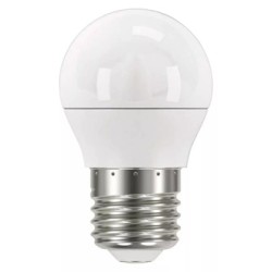 LED żarówka EMOS Lighting E27, 220-240V, 5W, 470lm, 2700k, ciepła biel, 30000h, Mini Globe 74x45x45mm