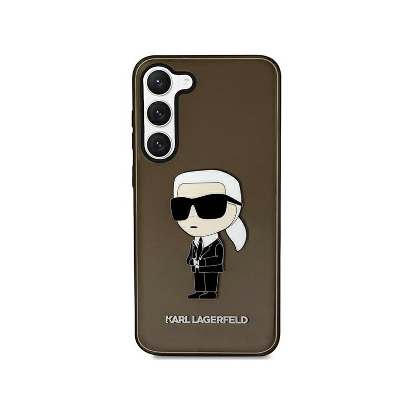 Karl Lagerfeld nakładka do Samsung Galaxy S23 Plus KLHCS23MHNIKTCK czarna HC IML NFT Ikonik