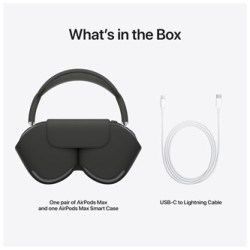 Apple AirPods Max bezdrátové sluchátka szary