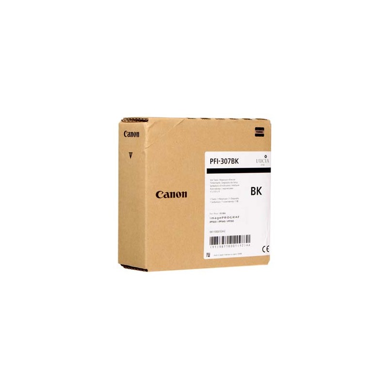Canon oryginalny ink / tusz PFI-307 BK, 9811B001, black, 330ml, EOL
