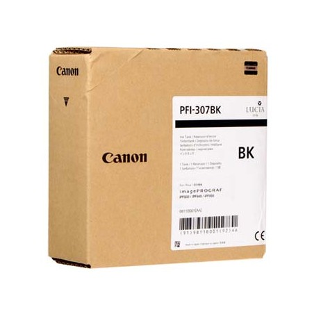 Canon oryginalny ink / tusz PFI-307 BK, 9811B001, black, 330ml, EOL