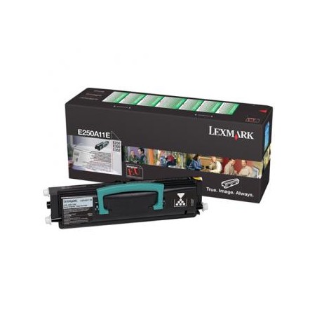 Lexmark oryginalny toner E250A11E, black, 3500s, return