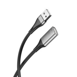 XO kabel przedłużacz NB219 USB 2.0 czarny 3m