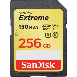 SanDisk karta pamięci 256GB SDXC Extreme V30 UHS-I U3 150 / 70 MB/s