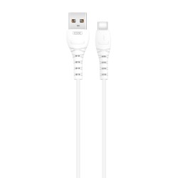 XO kabel NB-Q165 USB - USB-C 1,0m 3A biały