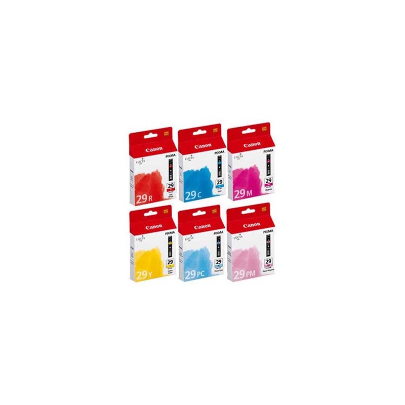 Canon oryginalny ink / tusz PGI-29 CMYK/PC/PM/R, 4873B005, CMYK