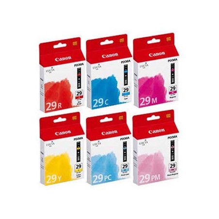 Canon oryginalny ink / tusz PGI-29 CMYK/PC/PM/R, 4873B005, CMYK