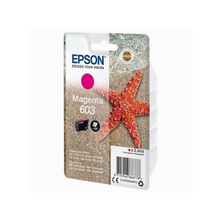 Epson oryginalny ink / tusz C13T03U34020, magenta, blister z ochroną, 2.4ml