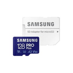 Samsung karta pamięci 128 GB PRO Plus mSD z adapterem