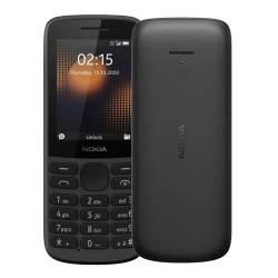 Telefon Nokia 215 dual slim black 4G