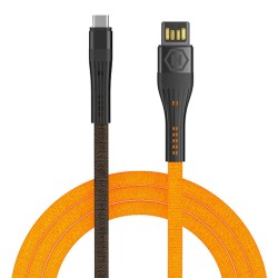 Hammer kabel USB-C 1,2 m 3A pomarańczowy