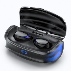 Devia słuchawki Bluetooth TWS Joy A9 czarne