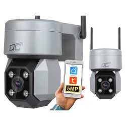 Kamera obrotowa zewnętrzna ROBOT GRAFIT IP66 PTZ WiFi IP 5Mpix DC12V 320* SMART LTC VISION