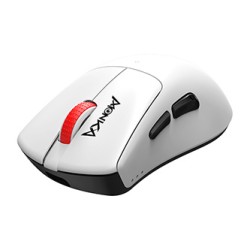 Marvo MONKA RAPID Mysz biała, 12000DPI, Tri-Mode, EOL