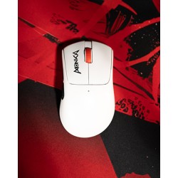 Marvo MONKA RAPID Mysz biała, 12000DPI, Tri-Mode, EOL