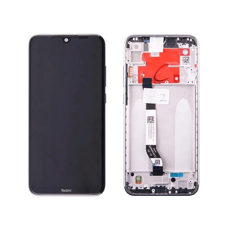 LCD + Panel Dotykowy Xiaomi Redmi Note 8T 5600020C3X00 biały z ramką oryginał