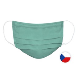 Nano maseczka chirurgiczna, zielona, 5 warstw, L, 50ks, Spurtex, EOL