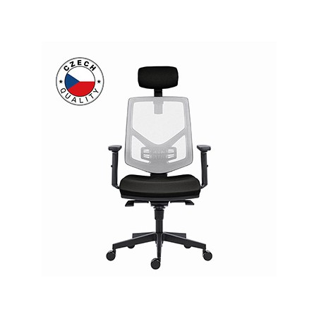 Powerton ERGO TINA Ergonomiczny fotel biurowy, Czarny
