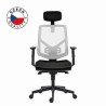 Powerton ERGO TINA Ergonomiczny fotel biurowy, Czarny