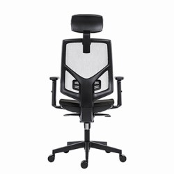 Powerton ERGO TINA Ergonomiczny fotel biurowy, Czarny