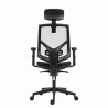 Powerton ERGO TINA Ergonomiczny fotel biurowy, Czarny