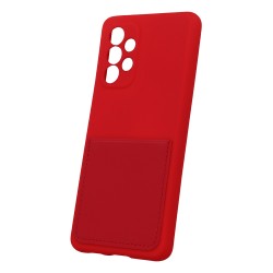 Nakładka Card Cover do Samsung Galaxy A53 5G czerwony