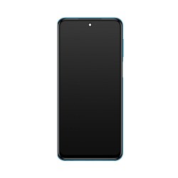 LCD + Panel Dotykowy Xiaomi Redmi Note 9S / Note 9 Pro 560005J6B200 560003J6A100 niebieski z ramką oryginał