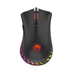 Marvo G985 Mysz przewodowa, czarna, 10000DPI, EOL
