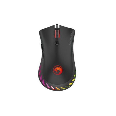 Marvo G985 Mysz przewodowa, czarna, 10000DPI, EOL