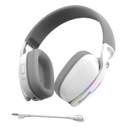 Marvo Pulz 70W słuchawki, biała, Tri-mode