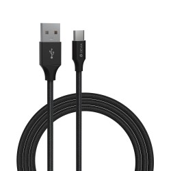 Devia kabel Gracious USB - USB-C 1,0 m 2,4A czarny