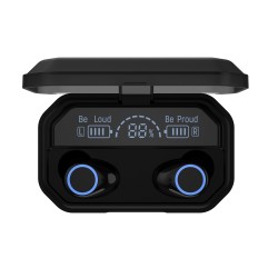 Devia słuchawki Bluetooth TWS Joy A12 czarne