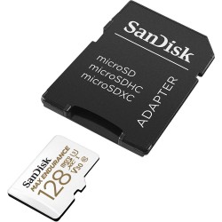 SanDisk karta pamięci 128GB microSDXC Max Endurance + adapter