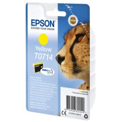 Epson oryginalny ink / tusz C13T07144022, yellow, blister z ochroną, 5,5ml, expirace 12/2025