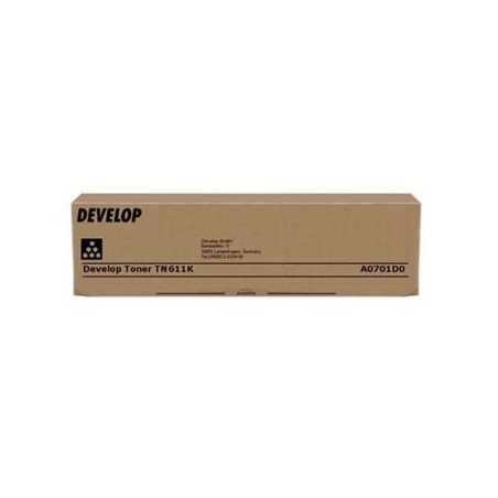 Develop oryginalny toner A0701D0, TN-611K, black, 45000s