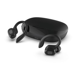 Devia słuchawki Bluetooth TWS Pop1 czarne sportowe