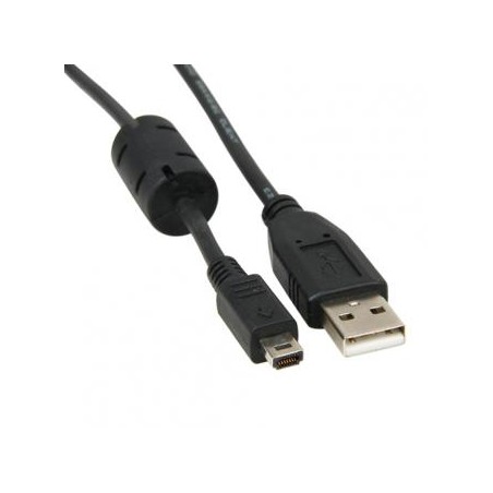 USB kabel (2.0), USB A M - 14-pin M, 26718, 1.8m, czarny, FUJI, EOL
