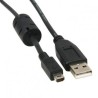 USB kabel (2.0), USB A M - 14-pin M, 26718, 1.8m, czarny, FUJI, EOL