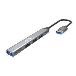 USB (3.0) hub 4-port, UH-ATC01, metalowy, Marvo, EOL